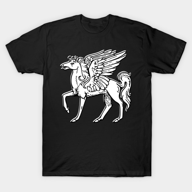 Pegasus T-Shirt by CavaloBiianco